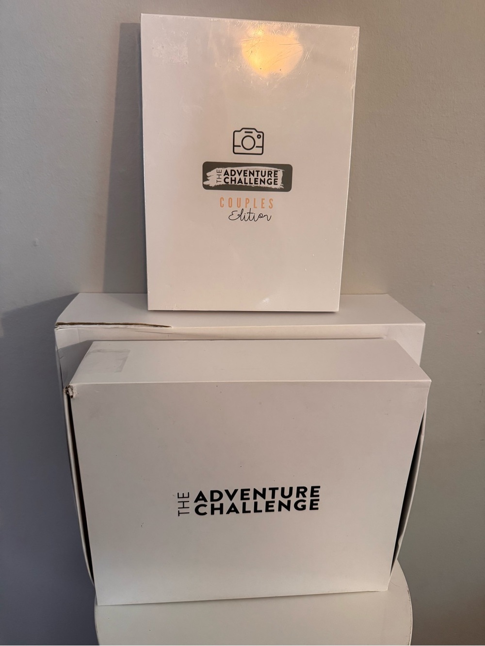 The Adventure Challenge Couples Book Sealed + 2 Date Supply Box Kits